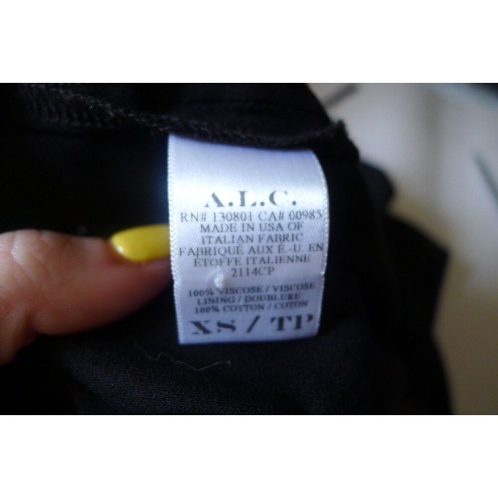 A.L.C. Elastic Drawstring Waist Tapered Pant - Bl… - image 6